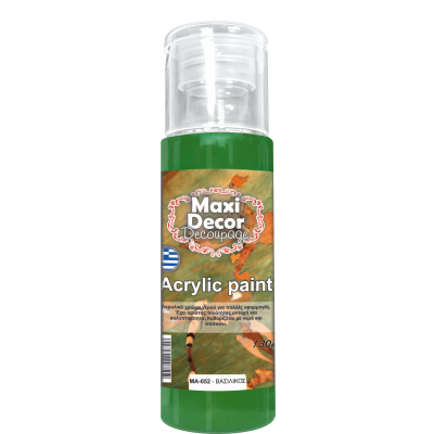 Ακρυλικό Χρώμα 130ml Maxi Decor Βασιλικός MA052_MA052130